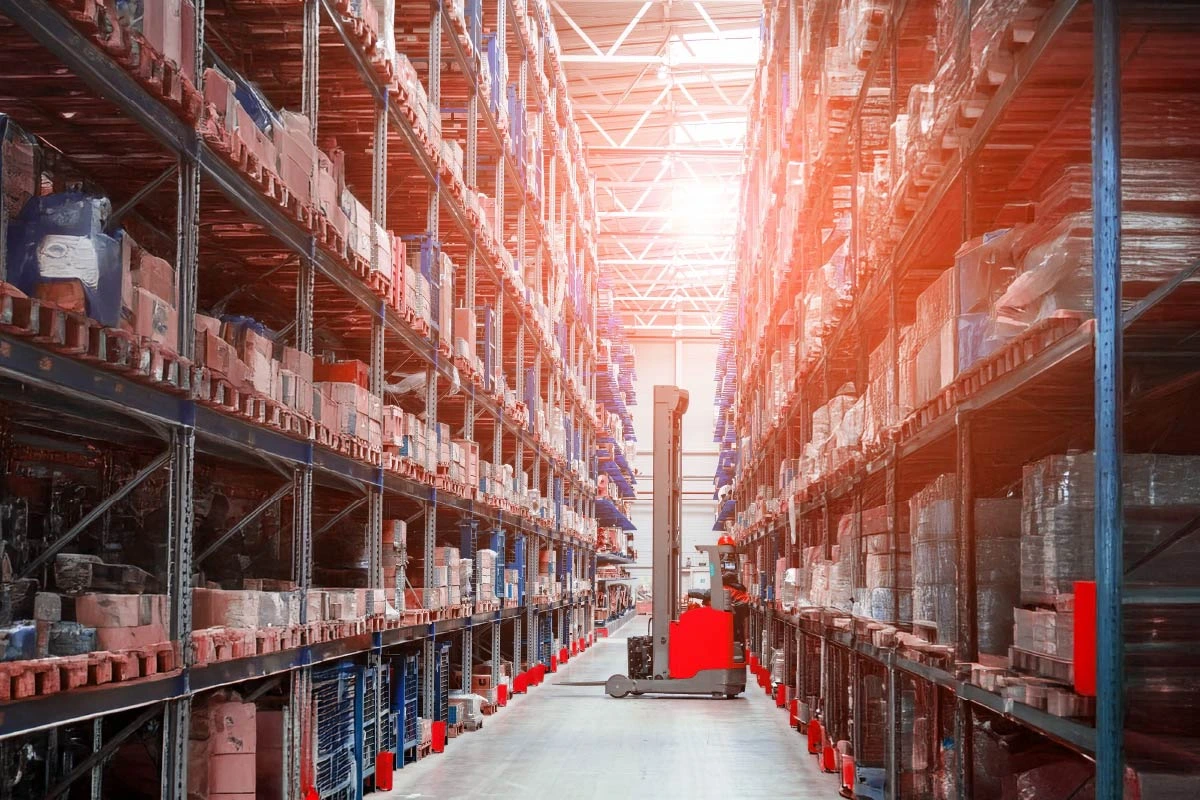 Freight delivery illustration