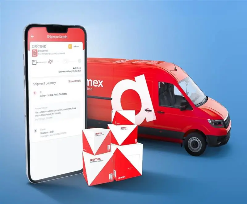 Freight delivery illustration